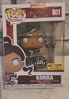 Funko Pop Legend Of Korra Series Korra Hot Topic 801 Glow Exclusive Chase