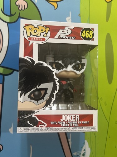 Funko Pop Persona 5 Joker Figure #468 Boxed