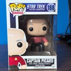 Funko Pop! Vinyl Captain Picard Star Trek The Next Generation Figure #188