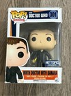 Funko Pop! BBC Doctor Who Ninth Doctor w/ Banana #301 Hot Topic Exclusive READ