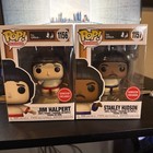 Pop! The Office Jim Halpert #1156 & Stanley Hudson #1157(GameStop Exclusive)