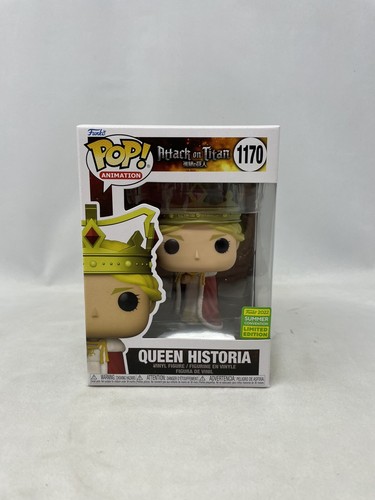2022 SDCC Shared Exclu Funko POP! Animation Attack On Titan Queen Historia #1170
