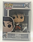 Funko Pop! Games #243 Portal 2 Chell with Portal Gun Vaulted 2017 New NRFB