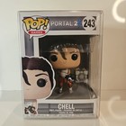 Funko Pop CHELL #243 with Portal Gun Portal 2 Inc Protector