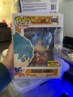 Funko Pop! Dragon Ball Z - SSGSS Goku 668 Hot Topic Exclusive With Pop Protector