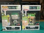 Funko Pop Rick 416 and Morty 417 Gamestop Exclusives