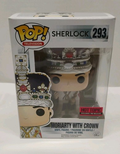 Funko Pop Sherlock - Moriarty With Crown #293 Hot Topic Exclusive 2013