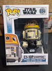 Funko POP! Star Wars C1-10P #654 Chopper - Vinyl Figure w/Protector