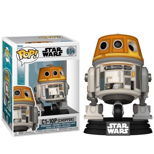 STAR WARS AHSOKA C1-10P (CHOPPER) 3.75" POP VINYL FIGURE FUNKO 654