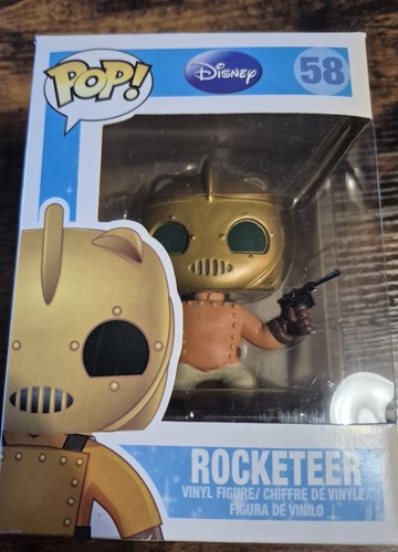 VAULTED Funko Pop! Disney – The Rocketeer #58 – Rare Vinyl Figure – 2013