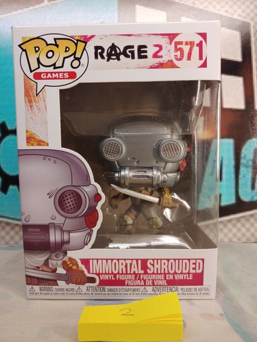 IMMORTAL SHROUDED - Funko Pop #571 - Rage 2 - p77.2