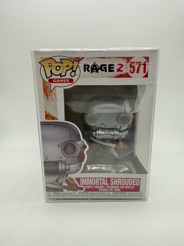 Funko POP Immortal Shrouded 571 Rage 2 W/ Protector