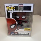Funko Pop!  Marvel Spider-Man Metallic Hot Topic Exclusive #593 w Protector