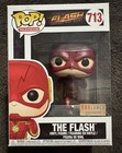 FUNKO POP VINYL TV THE FLASH 713 METALLIC BNIB VAULTED + PROTECTOR BOX LUNCH