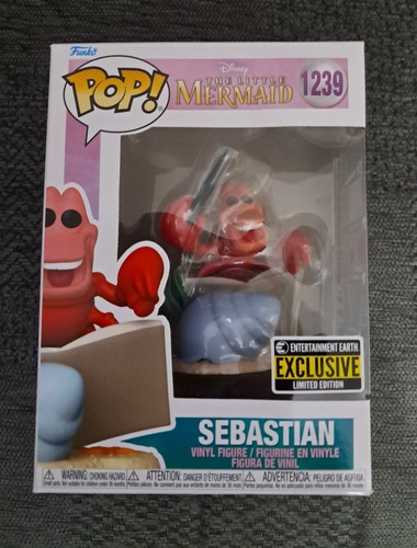 Funko Pop Disney The Little Mermaid Sebastian #1239 Exclusive