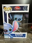 Funko POP! Stitch # 12 Double Stamp Red Disney store Logo Error RARE  ORIGINAL