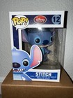 Funko POP! Stitch # 12 Double Stamp Red Disney store Logo Error Great Condition!