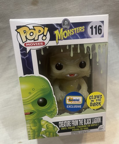 MONSTERS Funko Pop Creature from the Black Lagoon #116 Glow in Dark Gemini Excl