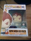 Dragon Ball Z Super - Super Saiyan God Vegeta (Chalice sticker) #1868 Funko Pop!