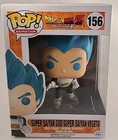 Funko POP Dragonball Z SUPER SAIYAN GOD SUPER SAIYAN VEGETA #156 Vaulted Figure