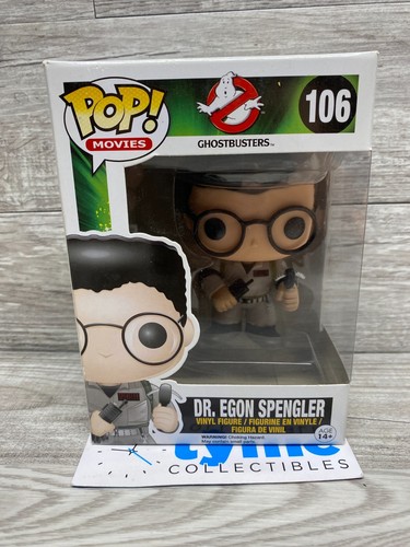 Funko Pop! Vinyl: Ghostbusters - Dr. Egon Spengler #106 w/ Protector