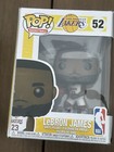 Funko Pop! LA Lakers LeBron James 52 White Uniform Vinyl NBA Basketball