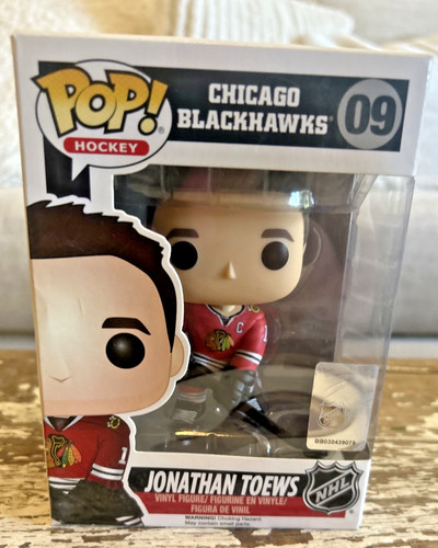 NEW Funko Pop! Vinyl: Jonathan Toews #9 Chicago Blackhawks