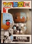 Funko Pop Cyborg #110 Teen Titans Go! Vaulted w/Protector