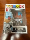 FUNKO Pop! #110 Cyborg - Teen Titans GO! - Authentic NEW+Protector