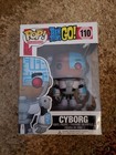 Funko Pop! Television Teen Titans Go Cyborg #110 DAMAGE
