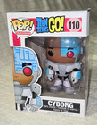 Funko POP Teen Titans Go CYBORG 110 Original Vinyl Figure Vaulted Retired DC