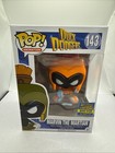 FUNKO POP MARVIN THE MARTIAN (NEON ORANGE) 143 SDCC 2017 1000 PCS  W/ Case!