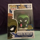 Funko Pop Duck Dodgers Marvin the Martian #143 SDCC Exclusive 1000 PC Neon Green
