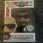 Funko Pop WWE The Rock "Final Boss" # 168 Special Edition