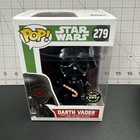 Funko Pop! Star Wars - Darth Vader W/Candy Cane# 279 GITD Chase W/Protector