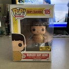 Funko Pop! Bob's Burgers Burger Suit Gene #105 (Belcher) Hot Topic Exclusive