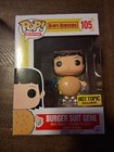 Funko Pop! Bob's Burgers Burger Suit Gene #105 Vinyl Figure Hot Topic NIB