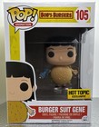 Funko Pop Burger Suit Gene #105 Exclusive Pop! Animation Bob’s Burgers Figure