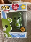 Funko Pop!-ANIMATION SERIES-CARE BEARS-GOOD LUCK BEAR- 355- LIMITED CHASE EDITIO