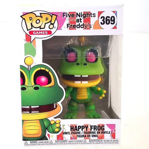 Funko Pop Games Vinyl Figurine, HAPPY FROG, 369, Five Nights at Freddy's, NIB