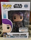 Star Wars Ahsoka Sabine Wren Funko Pop 655 Amazon Exclusive New In Box!