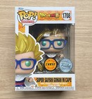 Funko Pop Dragon Ball Z Gohan In Cape CHASE #1708 + Free Protector