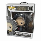 Funko Pop! Deluxe: Game of Thrones GOT Daenerys Targaryen (Iron Throne) #75 New