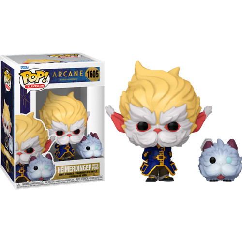 Arcane League Of Legends Heimerdinger With Poro Pop! Vinyl #1605