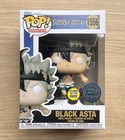 Funko Pop Black Clover Black Asta GITD #1556 + Free Protector