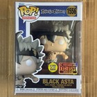 Funko Pop! Black Asta #1556, Black Clover, GITD, EE Exclusive, Animation