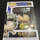 Funko Pop! Black Asta #1556, Black Clover, GITD, EE Exclusive, Animation