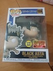 Funko POP! Vinyl Black Clover Black Asta #1556 GITD EE Exclusive W/protector