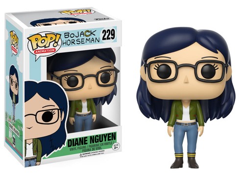 Funko POP! BoJack Horseman - Diane Nguyen #229 Vinyl Figure - RETIRED