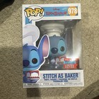 Funko Pop! Disney Lilo & Stitch #978 Stitch as Baker 2020 Fall Convention NYCC